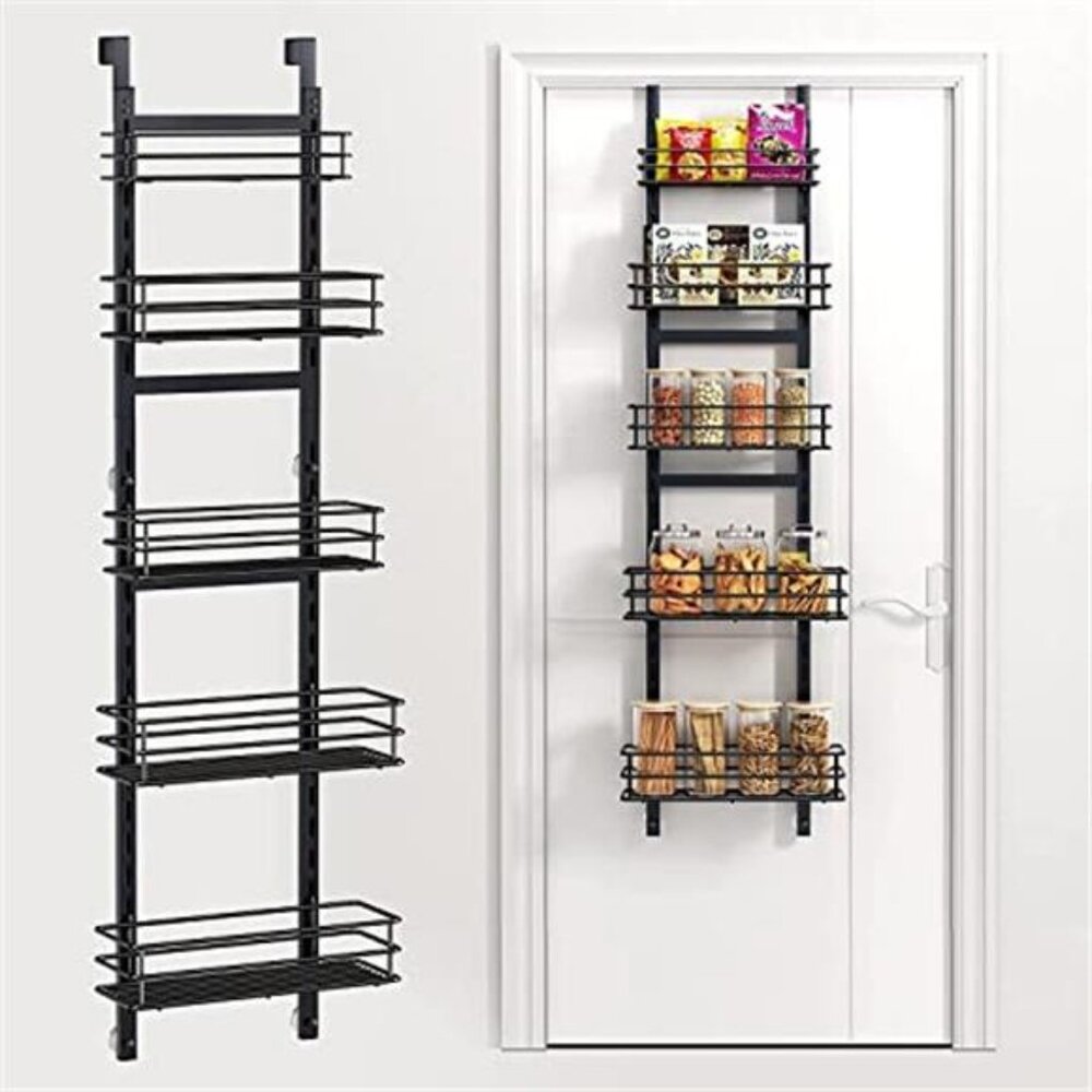 Over the Door Pantry Organizer Kitchen Storage Rack Spice Rack Cabinet Organizer